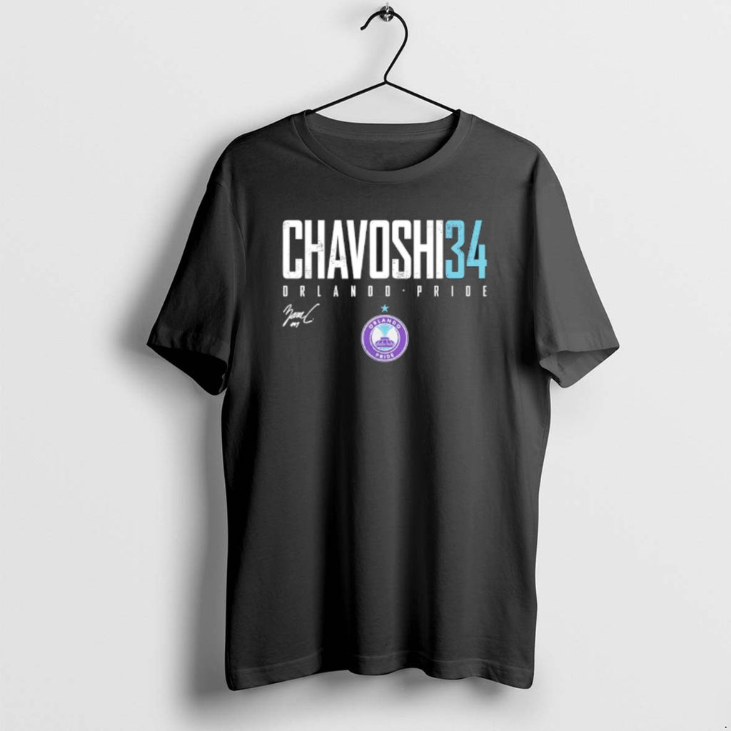 Official Zara Chavoshi 34 Orlando Pride Womens Soccer Player Signature