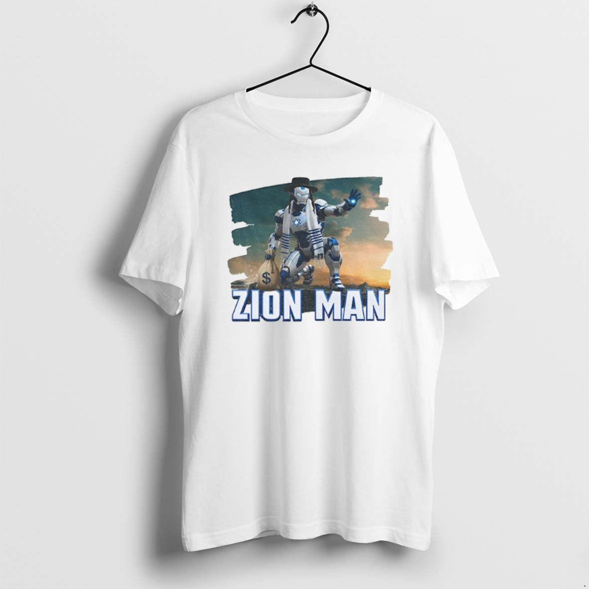 Official Zion Man Iron Man Jewish Parody