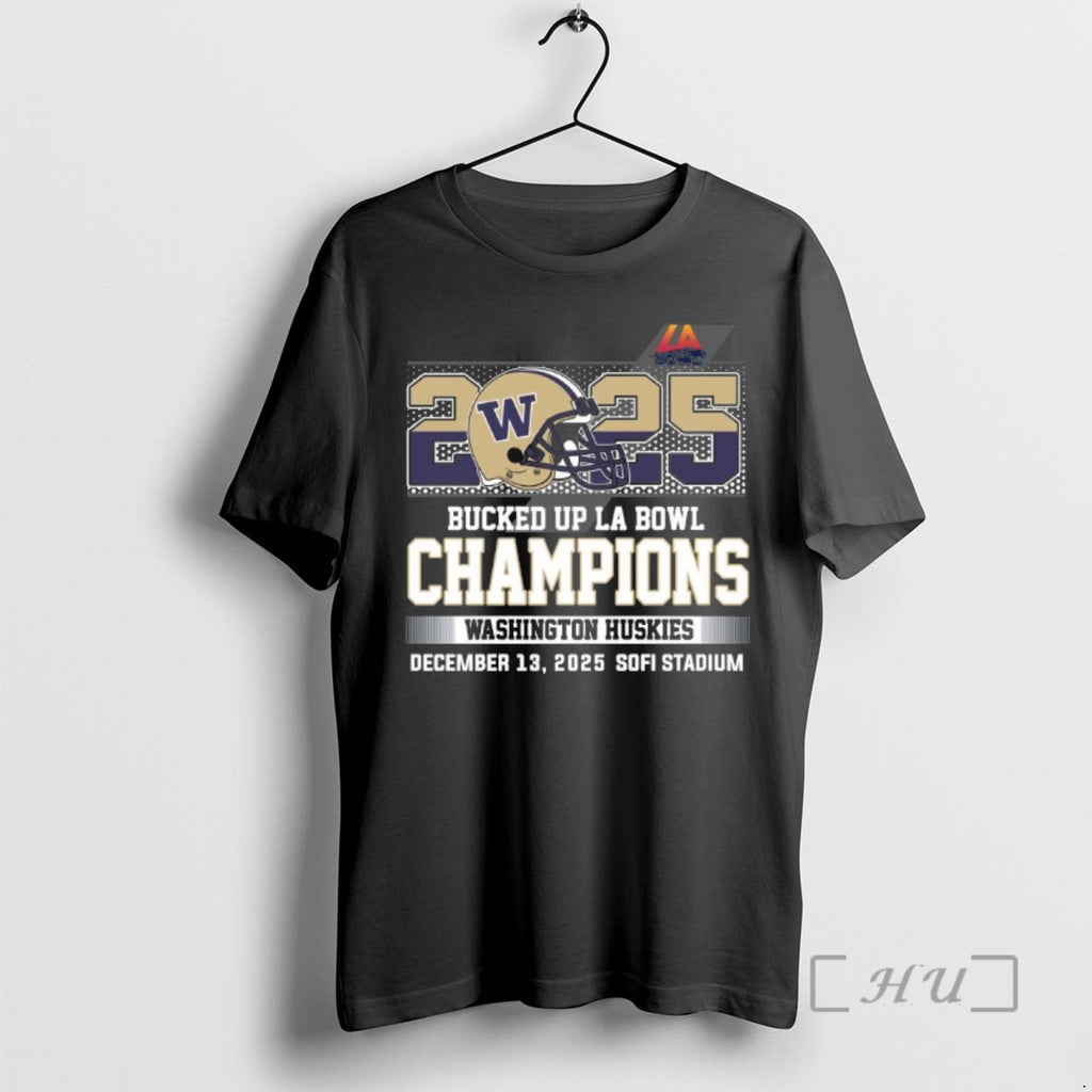 Officials 2025 Bucked Up La Bowl Champions Washington Huskies Football