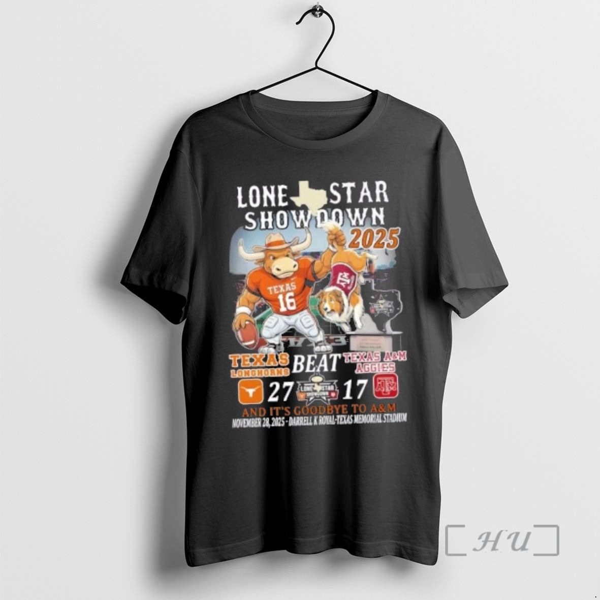 Officials 2025 Lone Star Showdown Texas Longhorns Beat Texas Am Aggies Darrell K Royal Texas