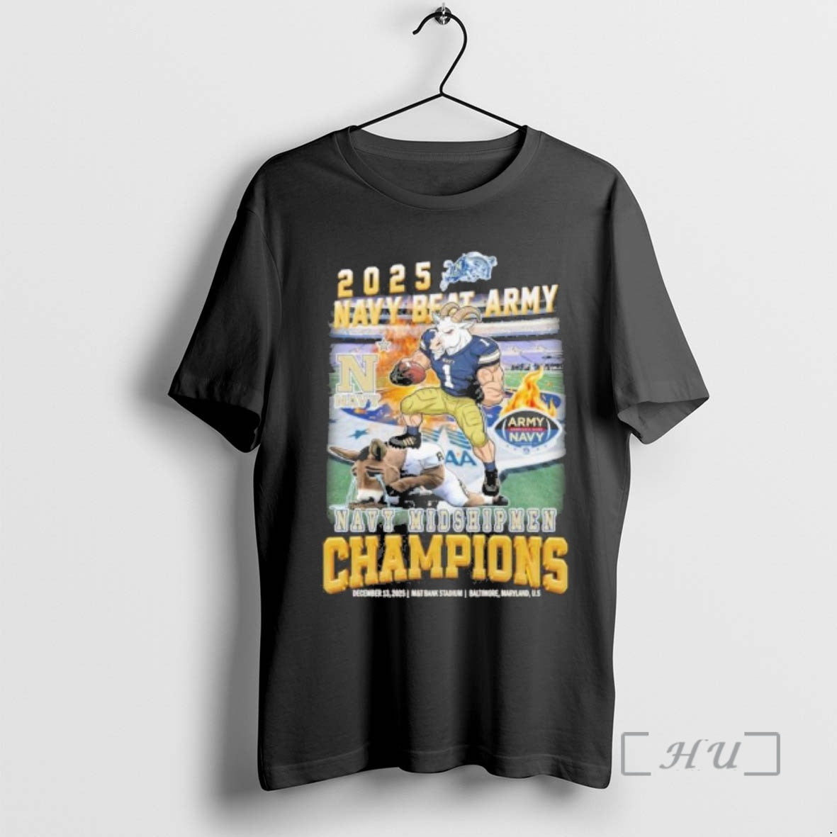 Officials 2025 Navy Beat Army Mascot Navy Midshipmen Champions