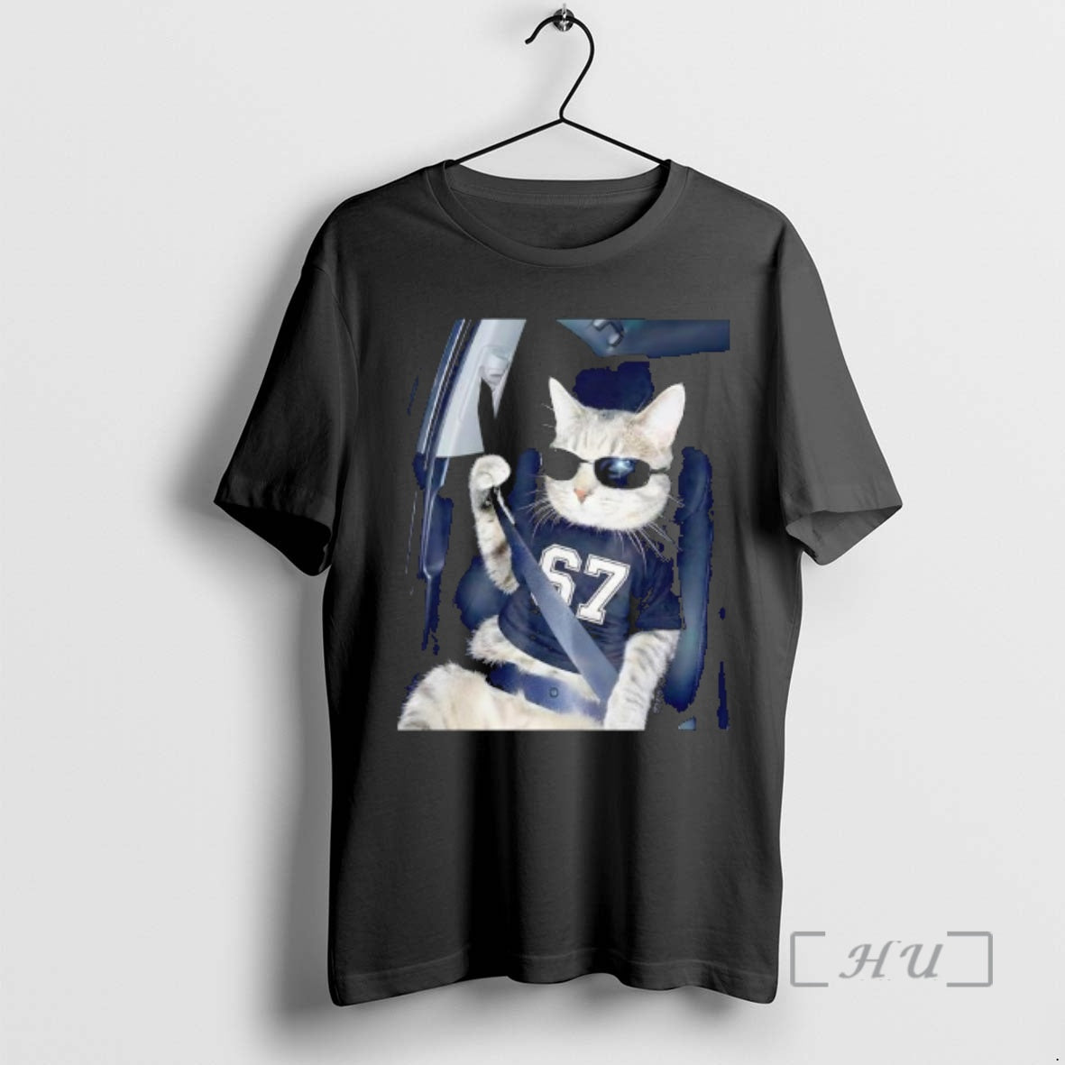 Officials 67 Cat Wearing Sunglasses Gen Alpha Funny Six Seven 6 7 Meme Premium