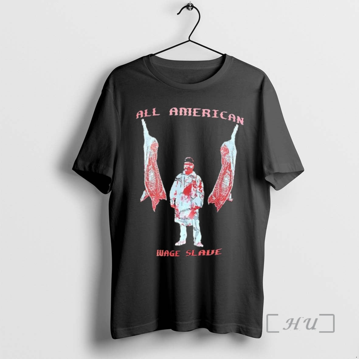 Officials All America Wage Slave Graphic