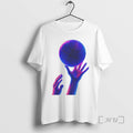 Officials Basketball Hands Neon Vaporwave Graphic