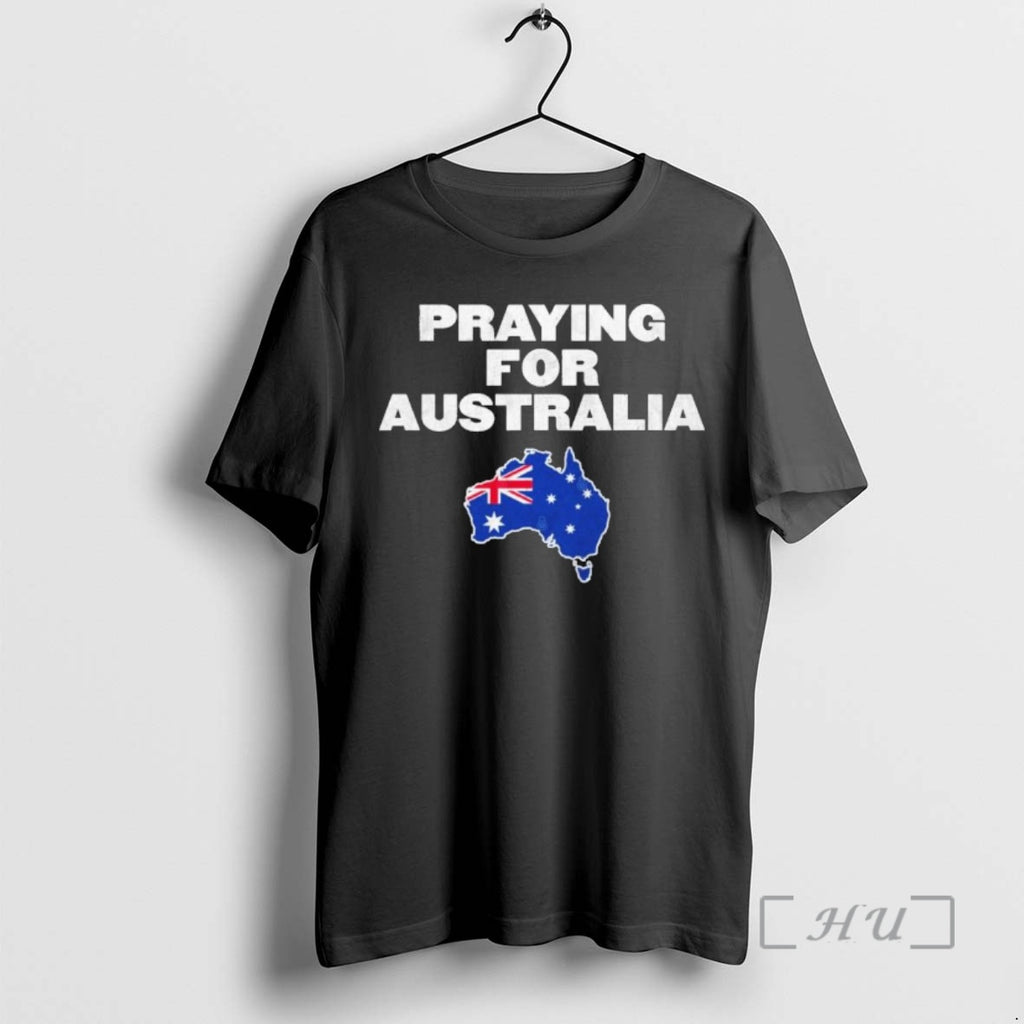 Officials Bondi Praying For Australia Flag