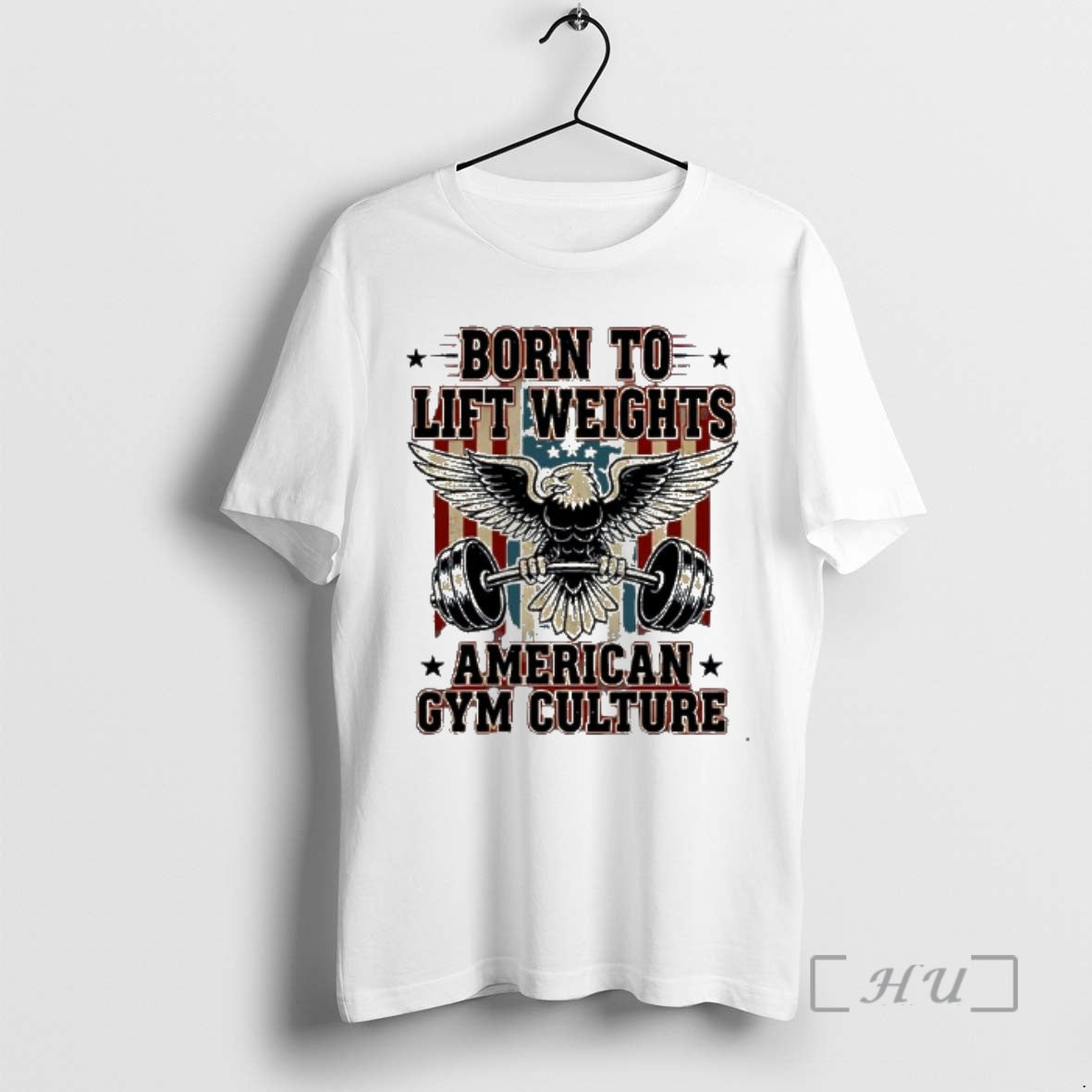 Officials Born To Lift Weights American Gym Culture Graphic