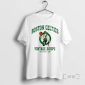 Officials Boston Celtics Vintage Basketball Graphic Fan Style