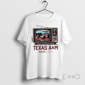 Officials Cfp Playoff First Round 25 26 Texas Am Aggies Tv Stadium Premium T Shirts