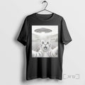 Officials Cat Selfie With Alien Ufo Funny Cat Gifts