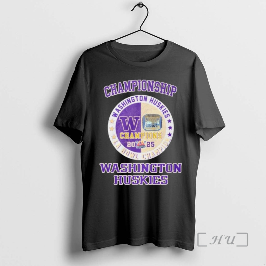 Officials Championship 2025 Washington Huskies La Bowl Champions