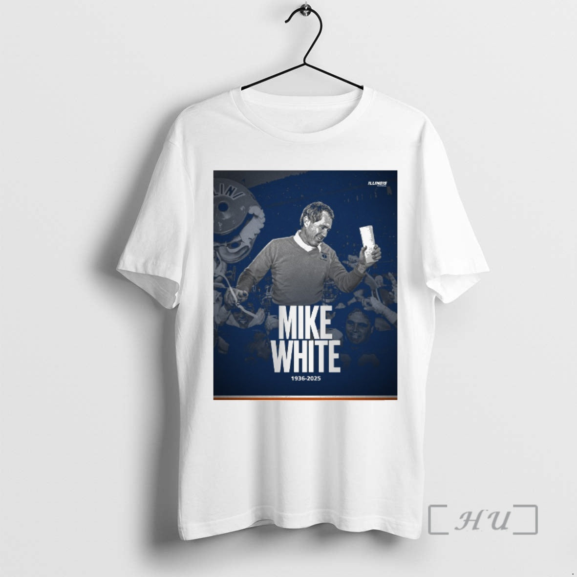 Officials Coach Mike White _e2_80_94 1983 Big Ten Champions Illinois Football Premium T Shirts Sweater