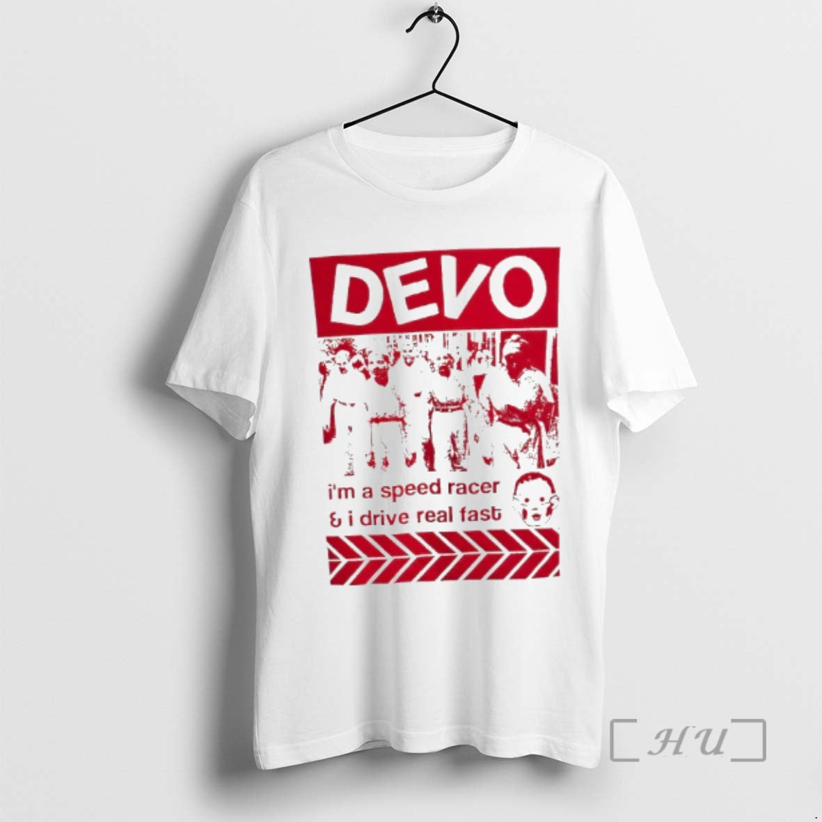 Officials Devo Im A Speed Racer And I Drive Real Fast Premium T Shirts Sweater