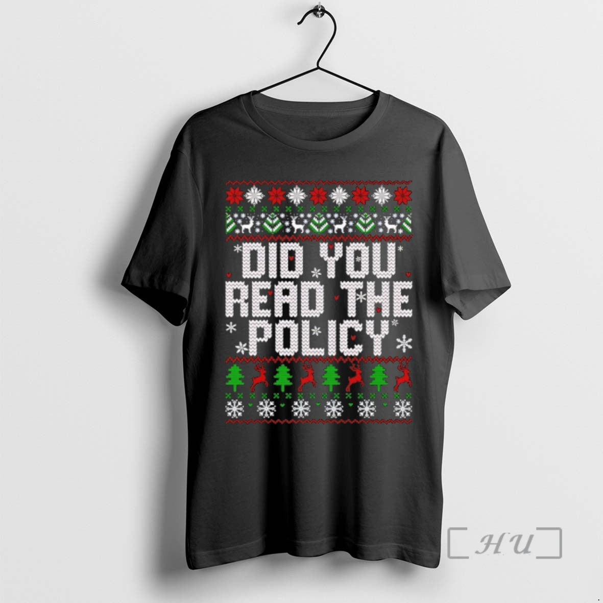 Officials Did You Read The Policy Ugly Christmas
