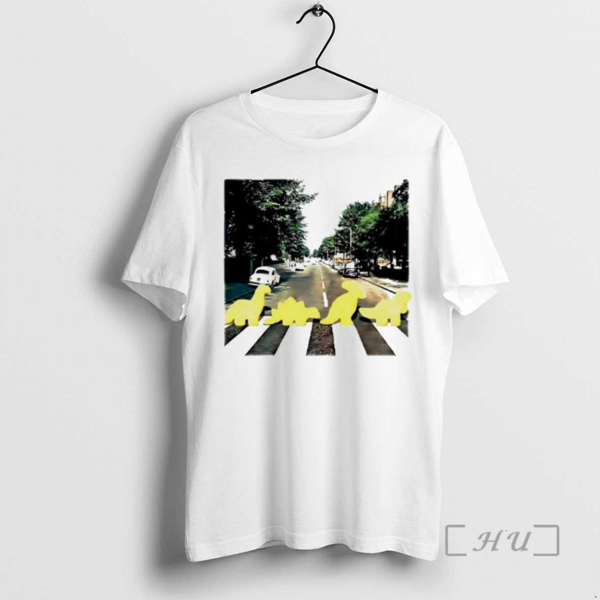 Officials Dino Chicken Nuggets And Abbey Road Album Cover
