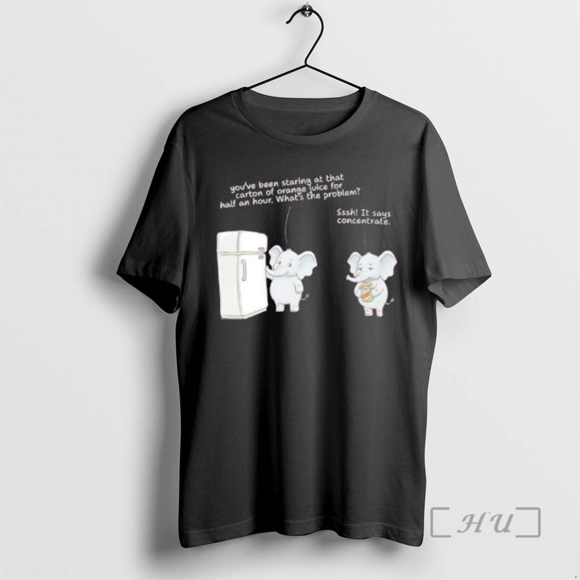 Officials Elephant Concentrate Funny Juice Pun
