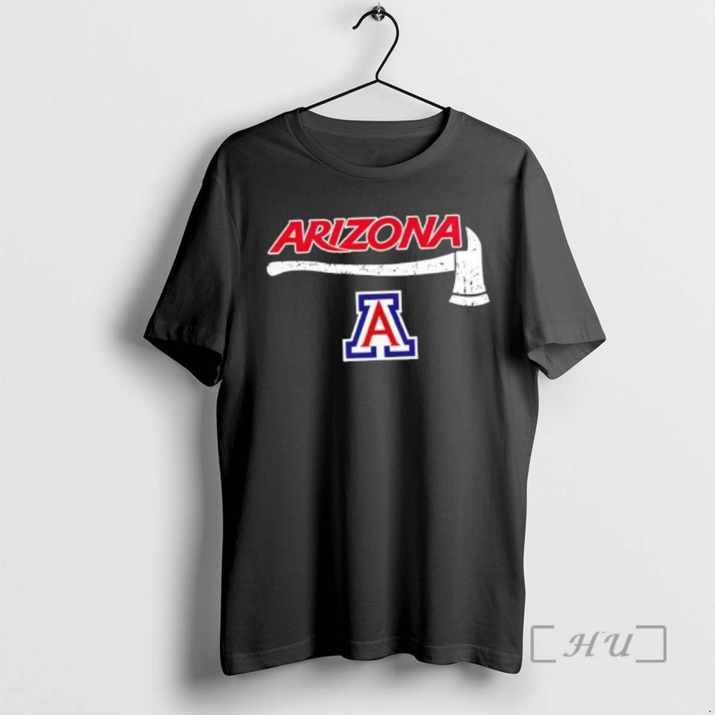 Officials Firefighter Fire Dept Always Ready Arizona Wildcats 2 Sided