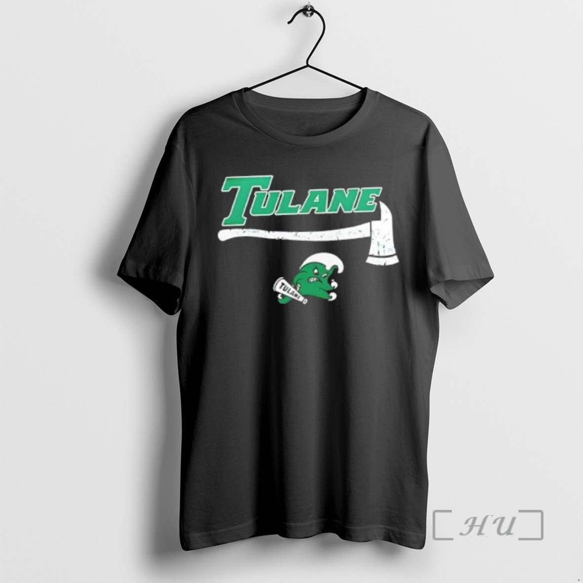 Officials Firefighter Fire Dept Always Ready Tulane Green Wave 2 Sided Premium T Shirts Sweater