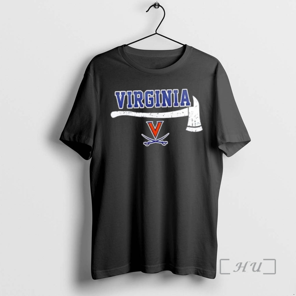 Officials Firefighter Fire Dept Always Ready Virginia Cavaliers 2 Sided