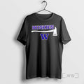 Officials Firefighter Fire Dept Always Ready Washington Huskies 2 Sided