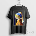 Officials Frog Vermeers Girl With A Pearl Earring Parody Meme