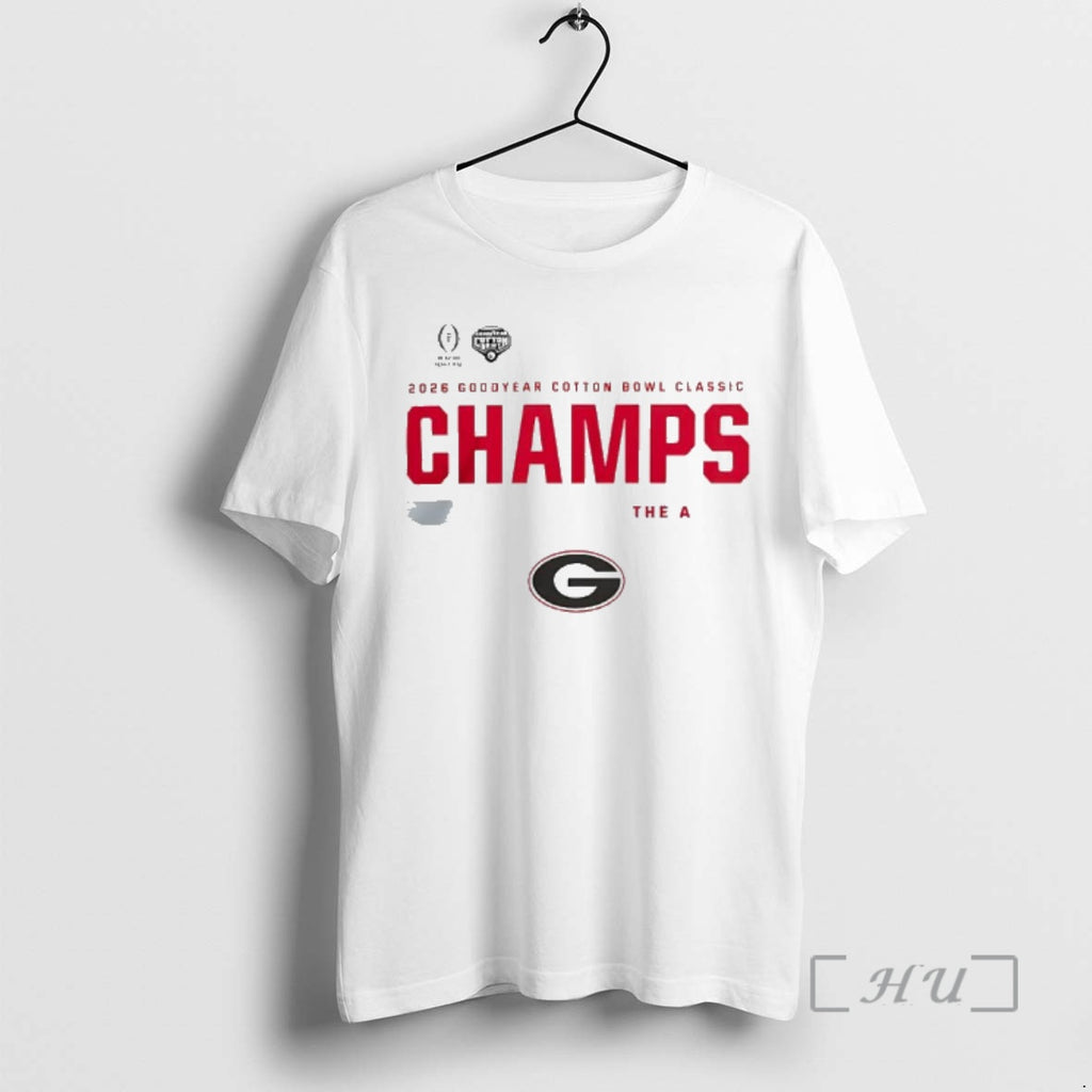 Officials Georgia Bulldogs 2026 Cotton Bowl Champions Playoff