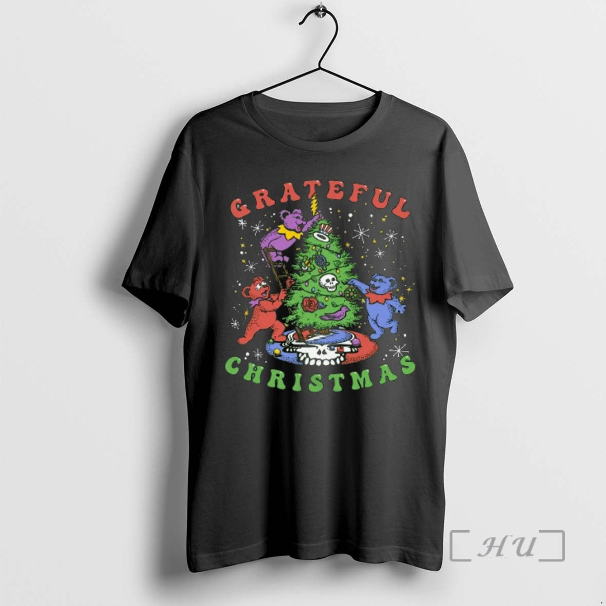Officials Grateful Dead Jolly Bears Light Tree Christmas