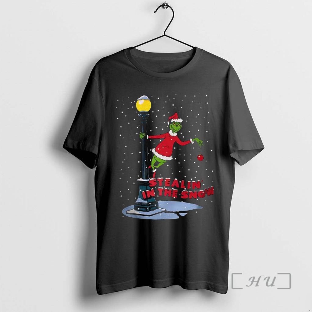 Officials Grinch Stealing In The Snow Cartoon Christmas