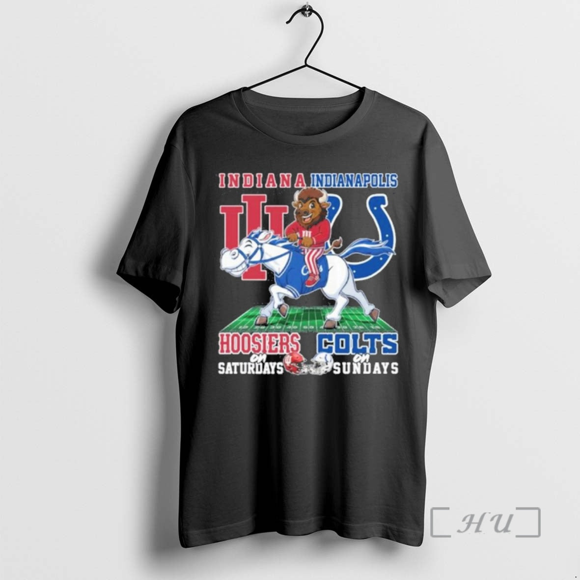 Officials Hoosiers On Saturdays And Colts On Sundays Riding Mascots