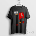 Officials Houston Rockets Raise The Flag Logo Double Sided Graphic