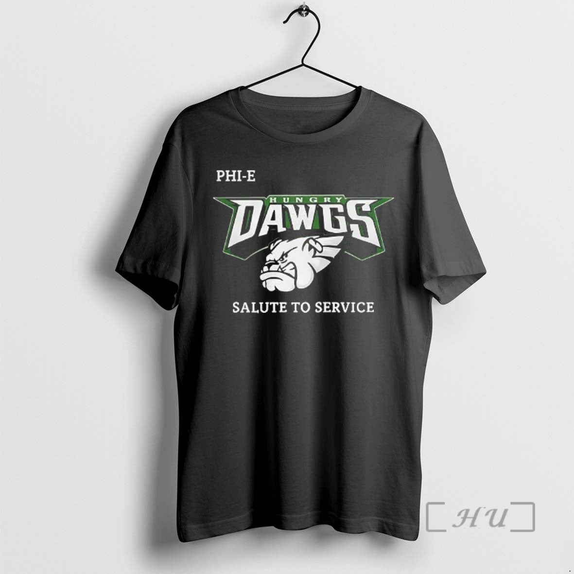 Officials Hungry Dawgs Salute To Service Logo