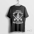 Officials I Might Be Outta Spells But Not Shells Wizard Hunter Premium T Shirts Sweater
