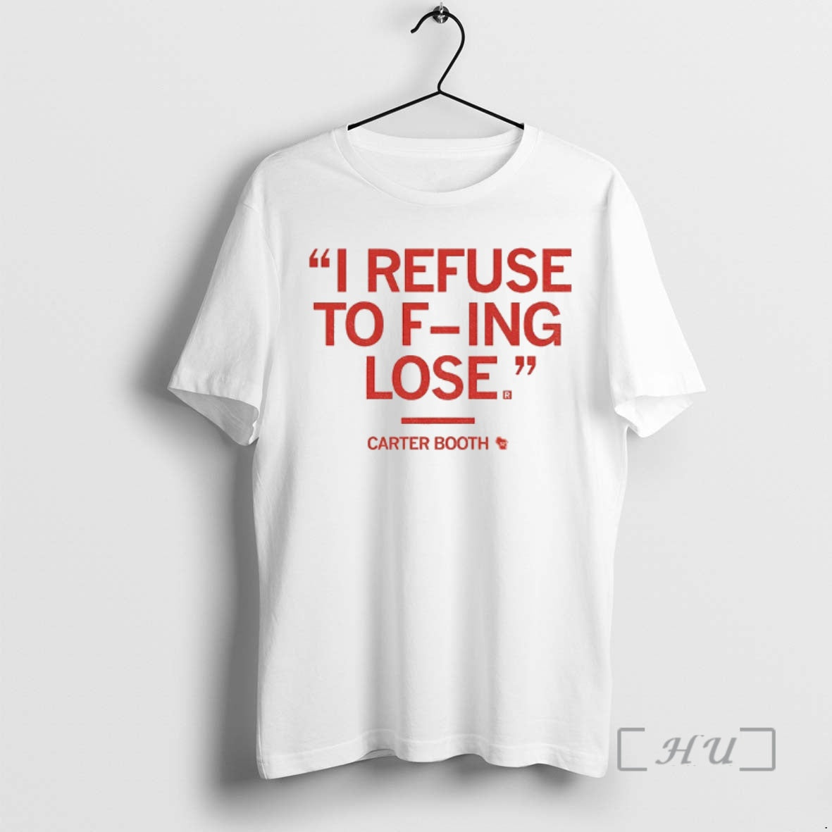 Officials I Refuse To F Ing Lose Carter Booth
