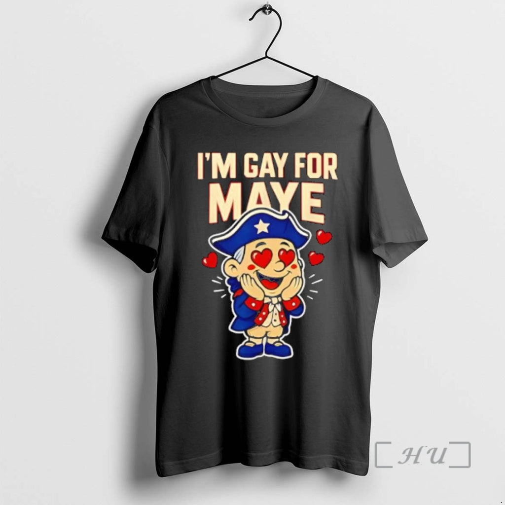 Officials Im Gay For Maye Funny Hearts Mascot
