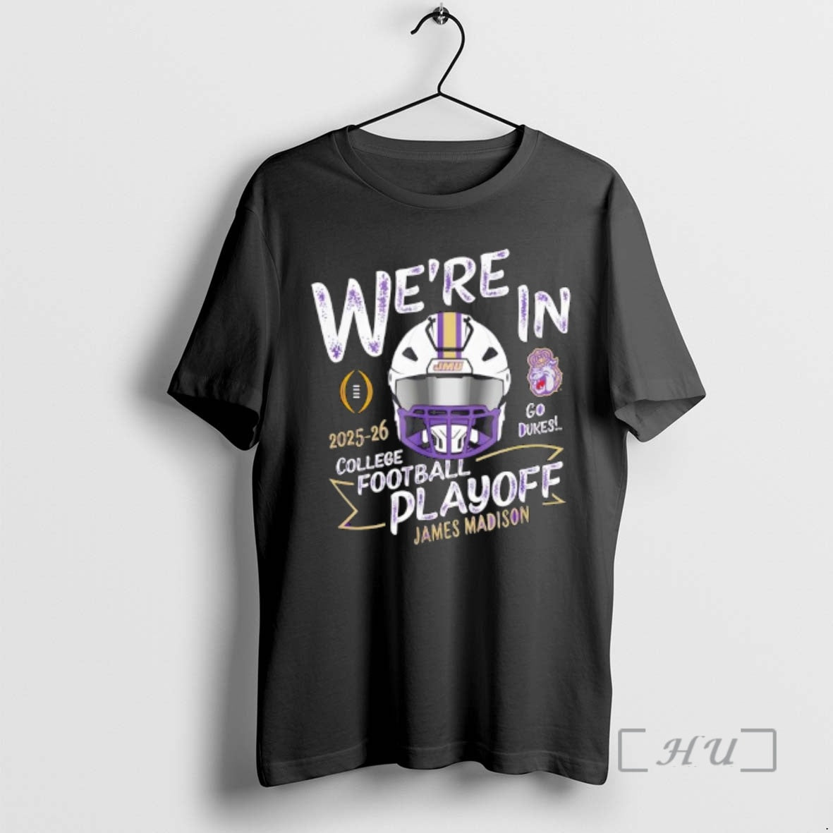 Officials James Madison Dukes Cfp College Football Playoff 2025 26 Logo Premium T Shirts Sweater