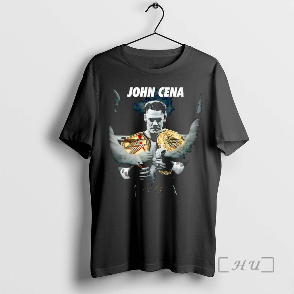 Officials John Cena Two Cup Champions Graphic Christmas