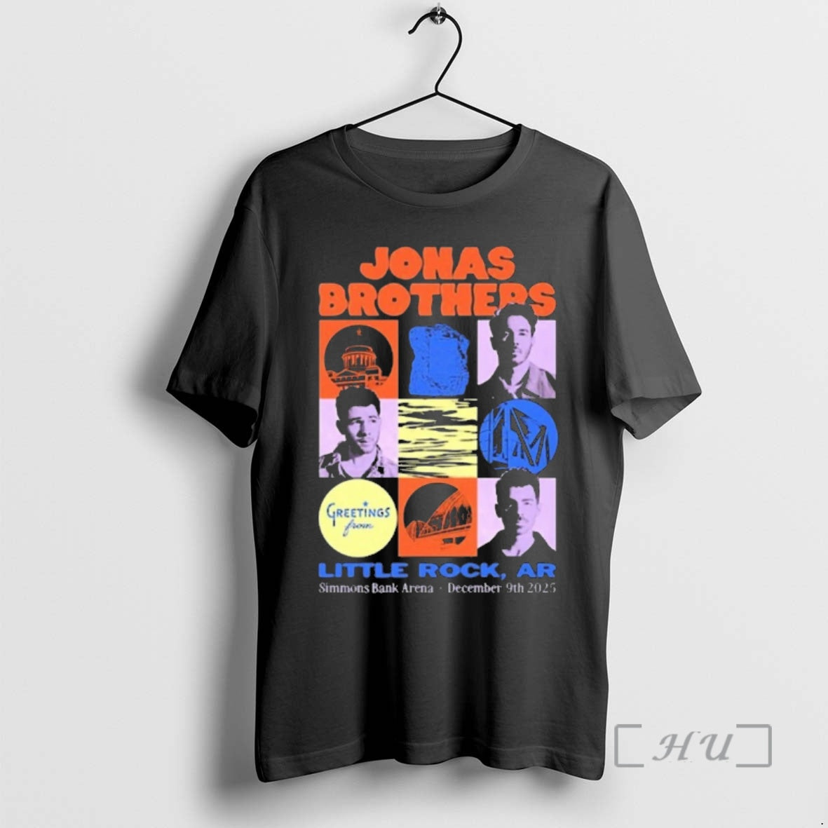 Officials Jonas Brothers Little Rock Ar Simmons Bank Arena December 9 2025 Event Premium