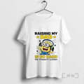 Officials Minion Raising My Dad Is So Hard He Doesnt Listen Premium T Shirts Sweater