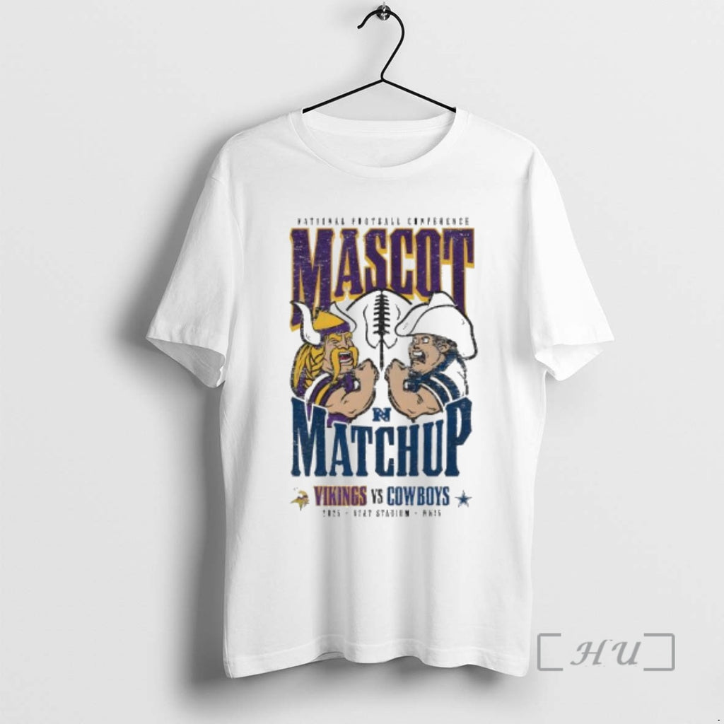 Officials Minnesota Vikings X Dallas Cowboys National Football Conference Mascot Att Stadium 2025 Premium