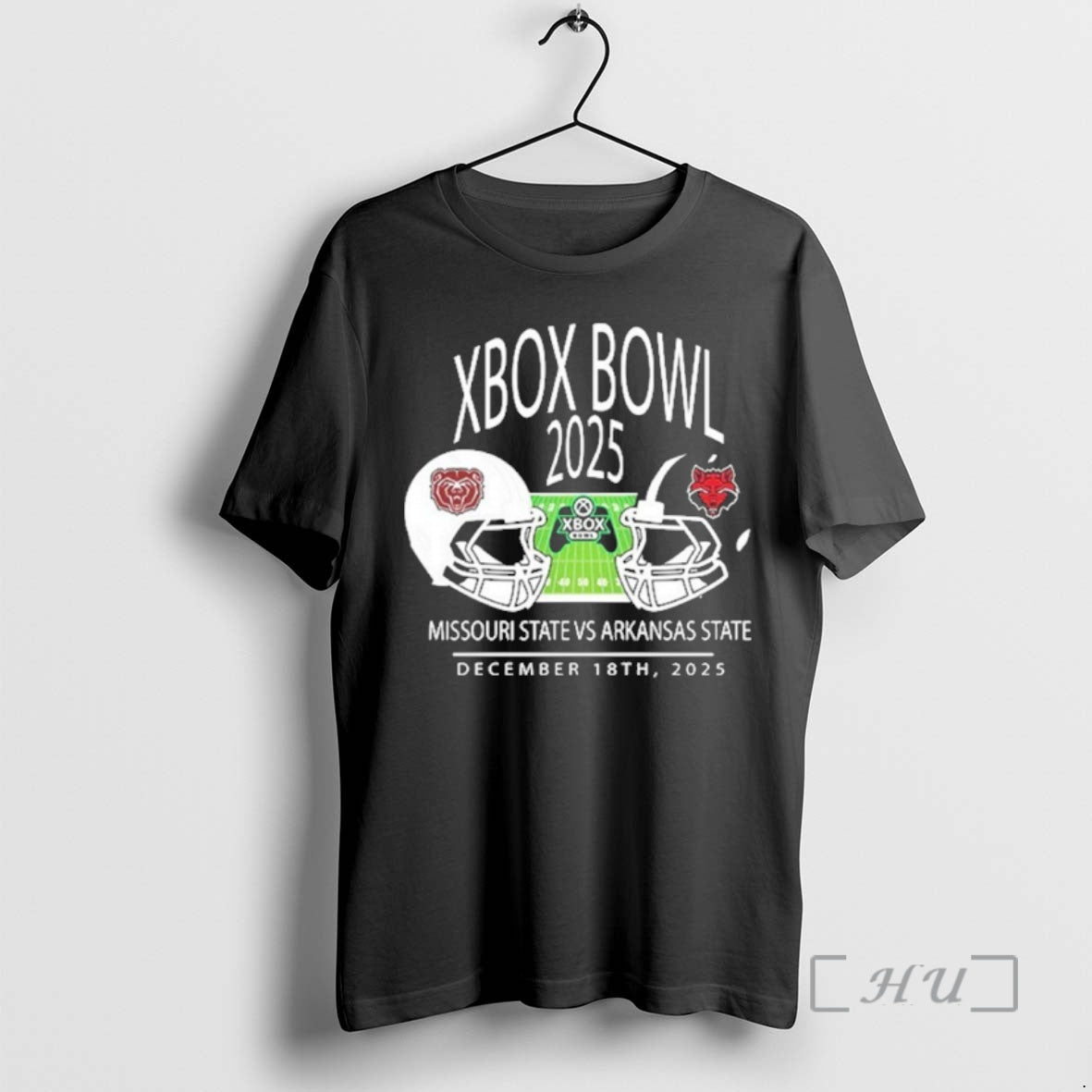 Officials Missouri State Football Vs Arkansas State Xbox Bowl December 18th 2025 Premium T Shirts