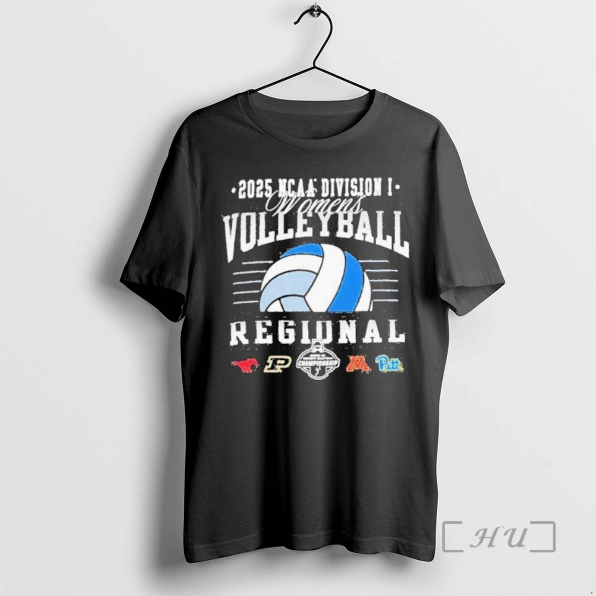 Officials Ncaa Di Womens Volleyball Regional 2025 Smu Purdue Minnesota And Pitt Premium T Shirts