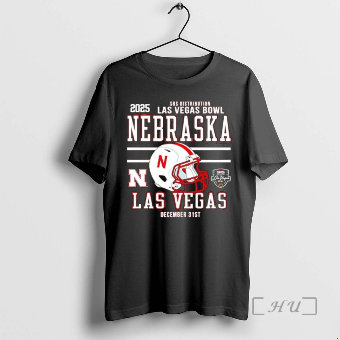 Officials Nebraska Cornhuskers 2025 Las Vegas Bowl Bound Helmet