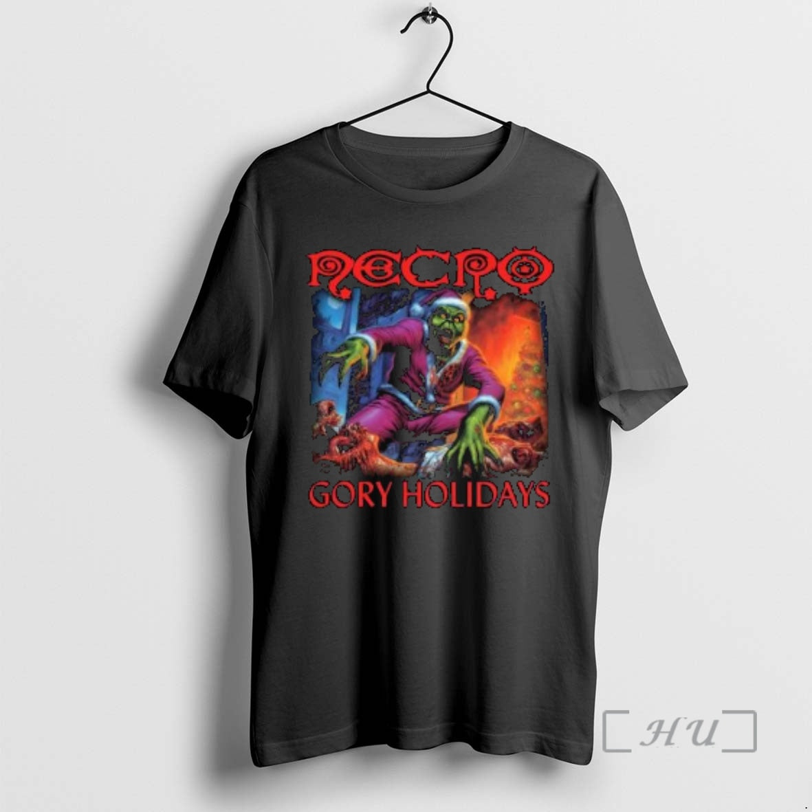 Officials Necro Grinch Gory Holidays Circle Black