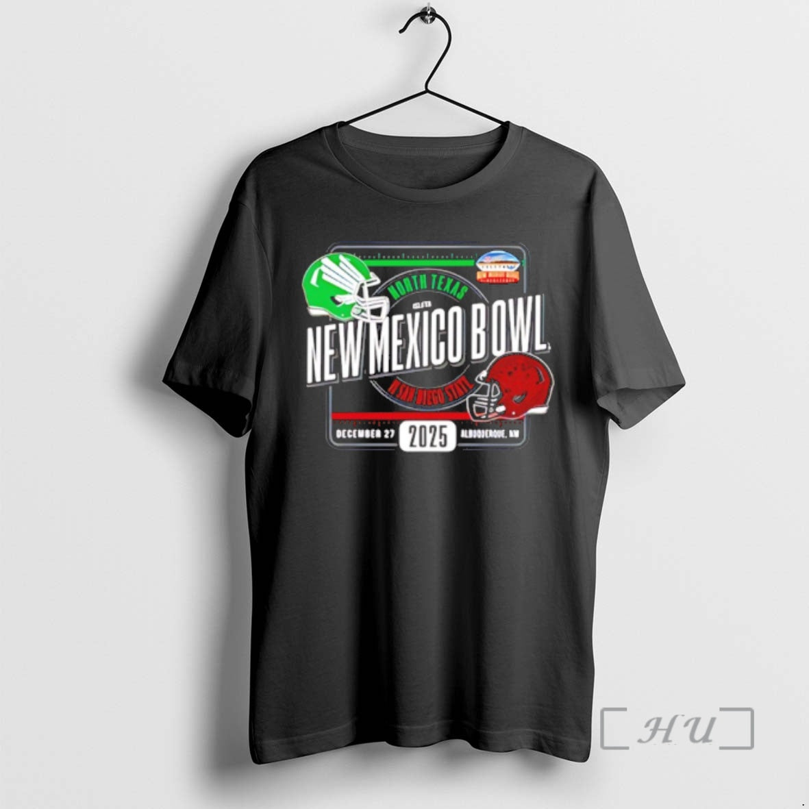 Officials North Texas Vs San Diego State 2025 Sdsu New Mexico Bowl Premium T Shirts