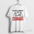 Officials Raise Tariffs On Podcast Equipment