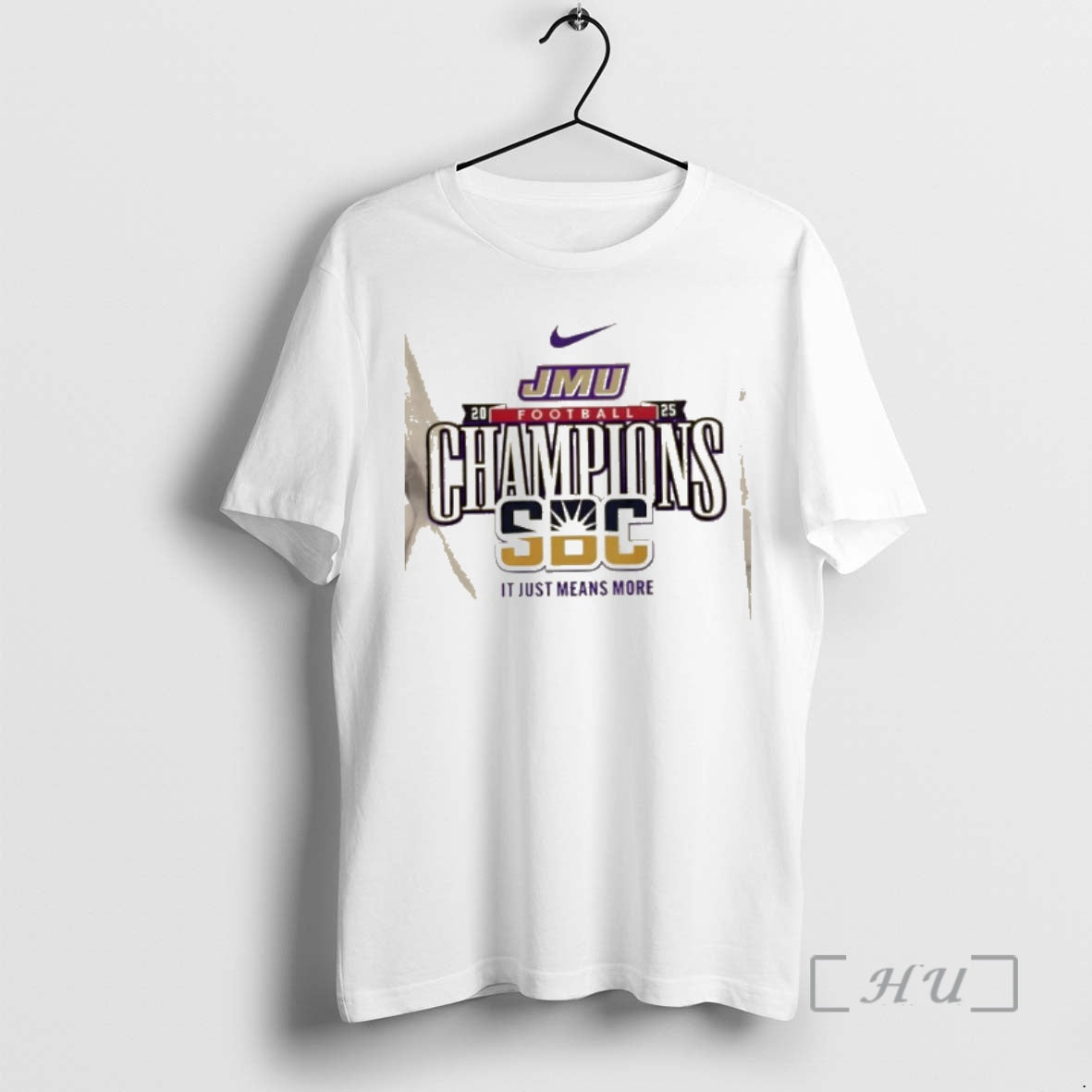 Officials Sbc Football Championship James Madison Dukes All Players 2 Sided Premium T Shirts Sweater