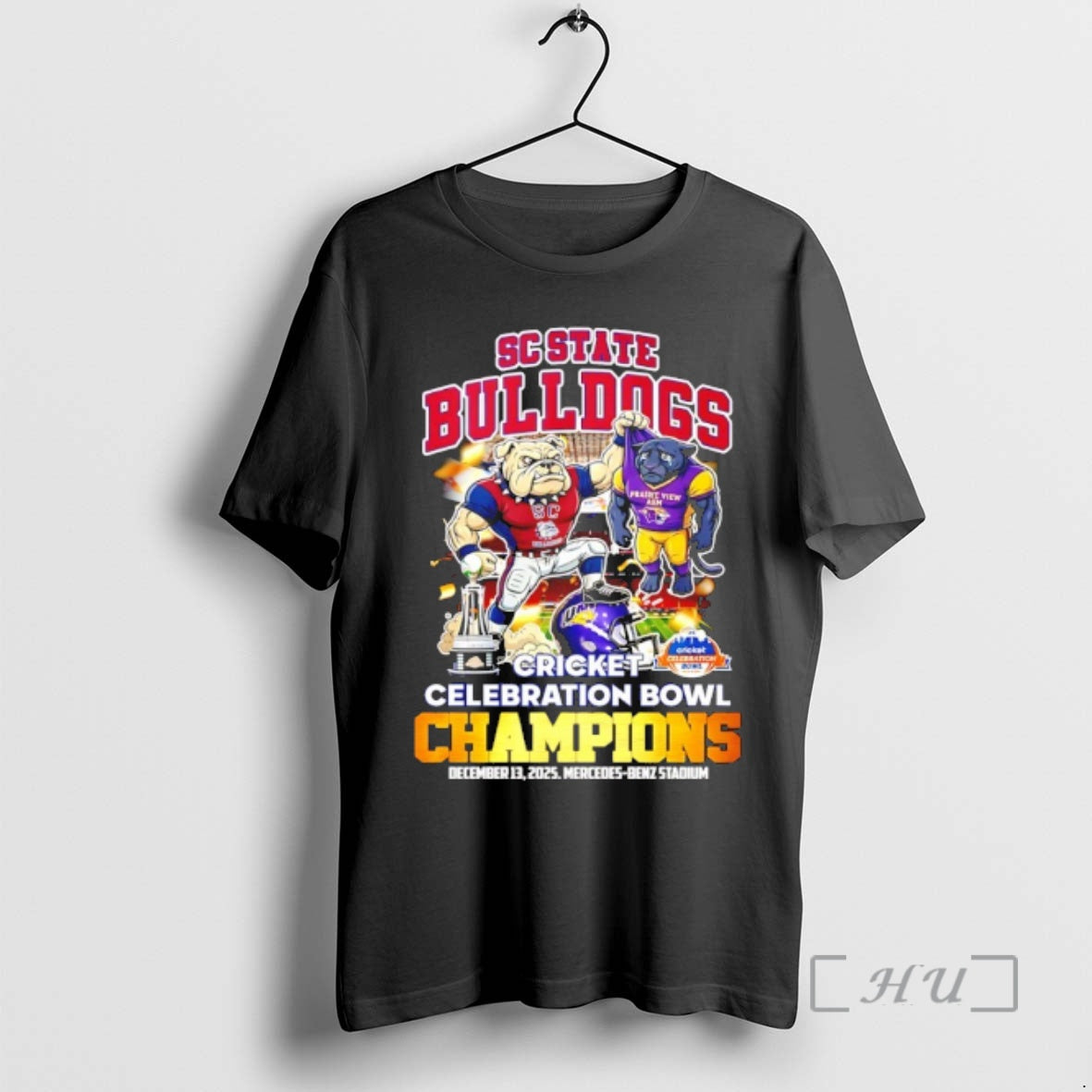 Officials Sc State Bulldogs 2025 Cricket Celebration Bowl Champions Mascot