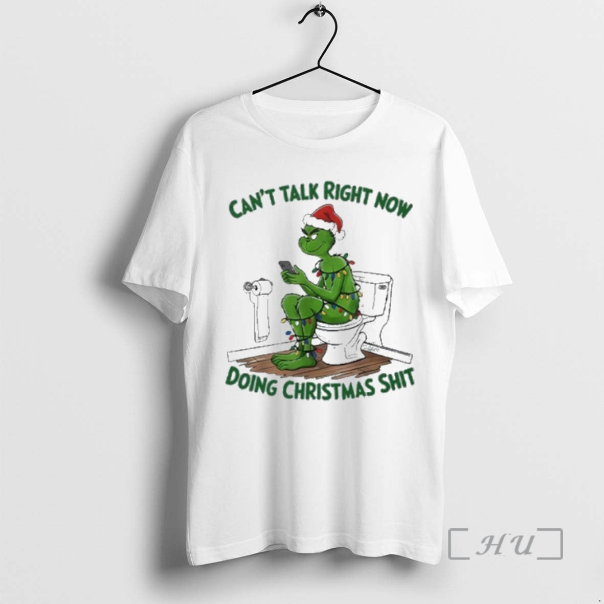 Officials Santa Grinch Cant Talk Right Now Doing Christmas Shit