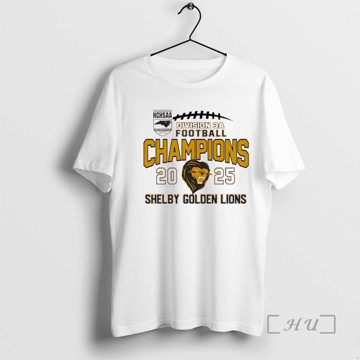 Officials Shelby Golden Lions 2025 Nchsaa Division 3a Football Champions Christmas Premium T Shirts Sweater
