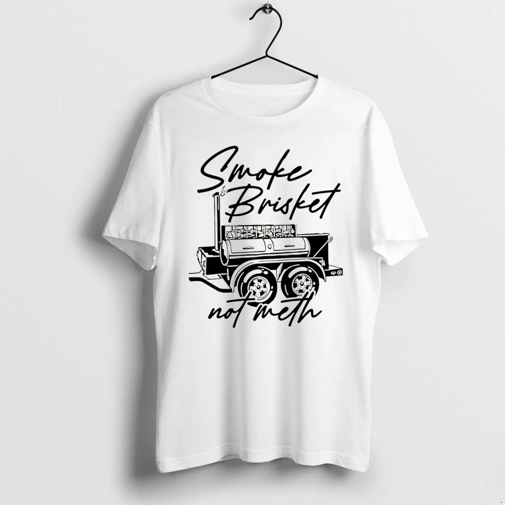 Officials Smoke Brisket Not Meth Barbecue Bbq Grilling Tee Premium T Shirt