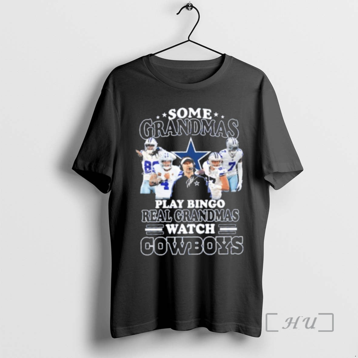 Officials Some Grandmas Team Player Play Bingo Real Grandmas Watch Cowboys Premium T Shirts Sweater